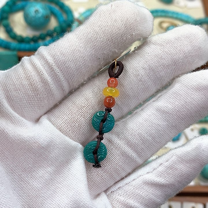 绿松石挂件未镶嵌