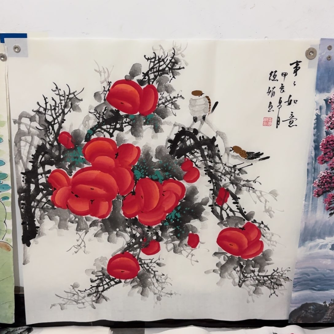 国画晓彤美术馆直播间