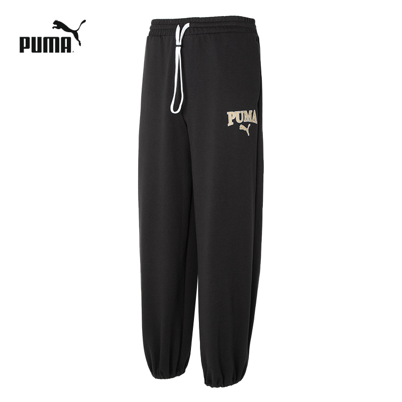 PUMA彪马官方正品男裤女裤2025新款金标针织束脚运动裤休闲长裤