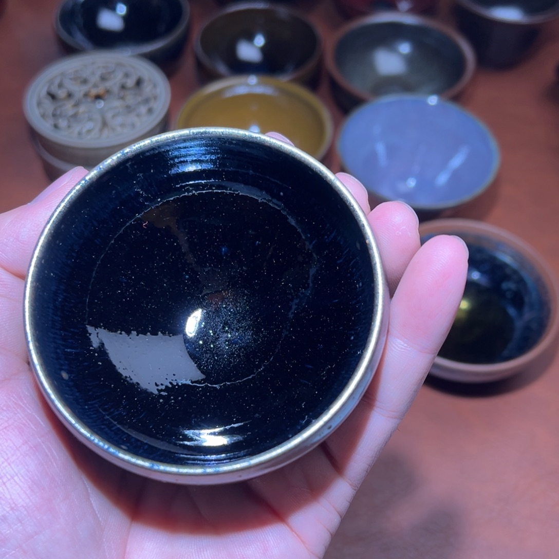 茶盏柴烧建盏建窑建盏茶盏