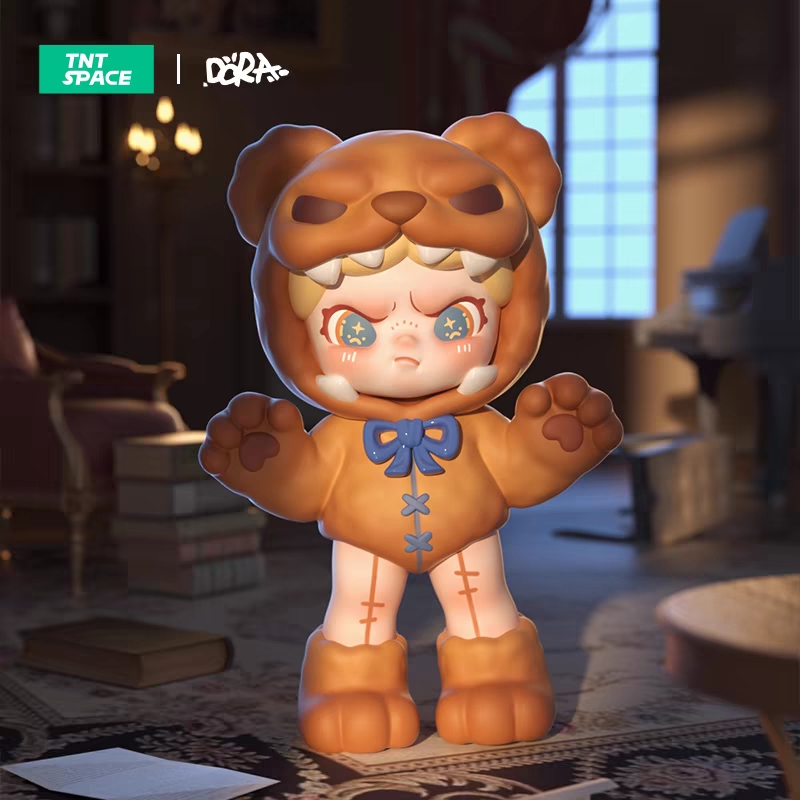 【拆盒】TNTSPACE DORA第六代幻想乐园系列潮玩盲盒礼物