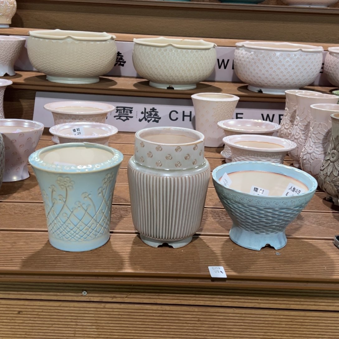 大盆1224-009一组三个E小乖乖专拍