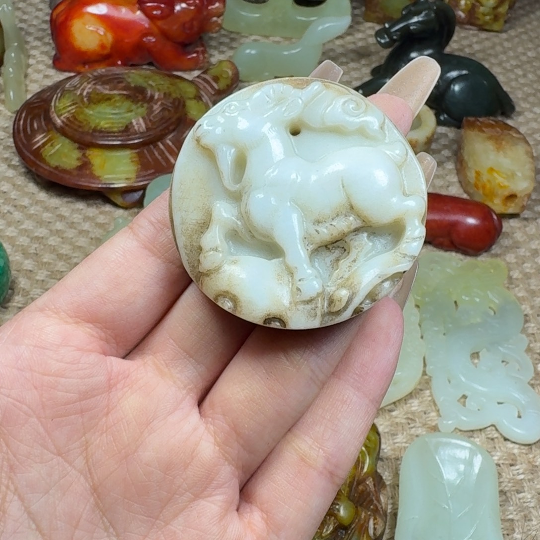 吊坠白玉菩提挂件