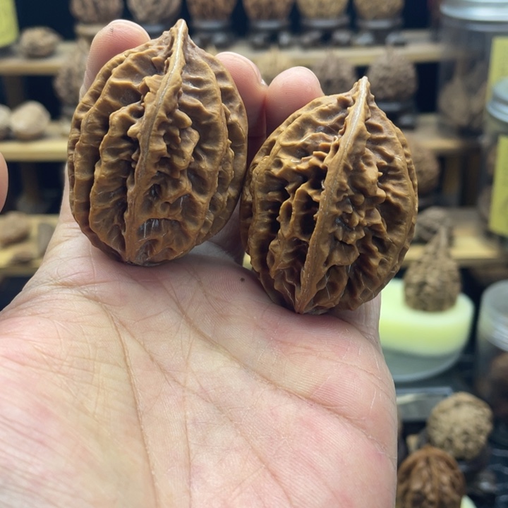 文玩核桃把件楸子6