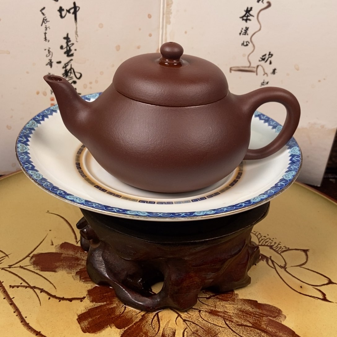 紫砂茶壶五号井底槽清老母亲制作容量180