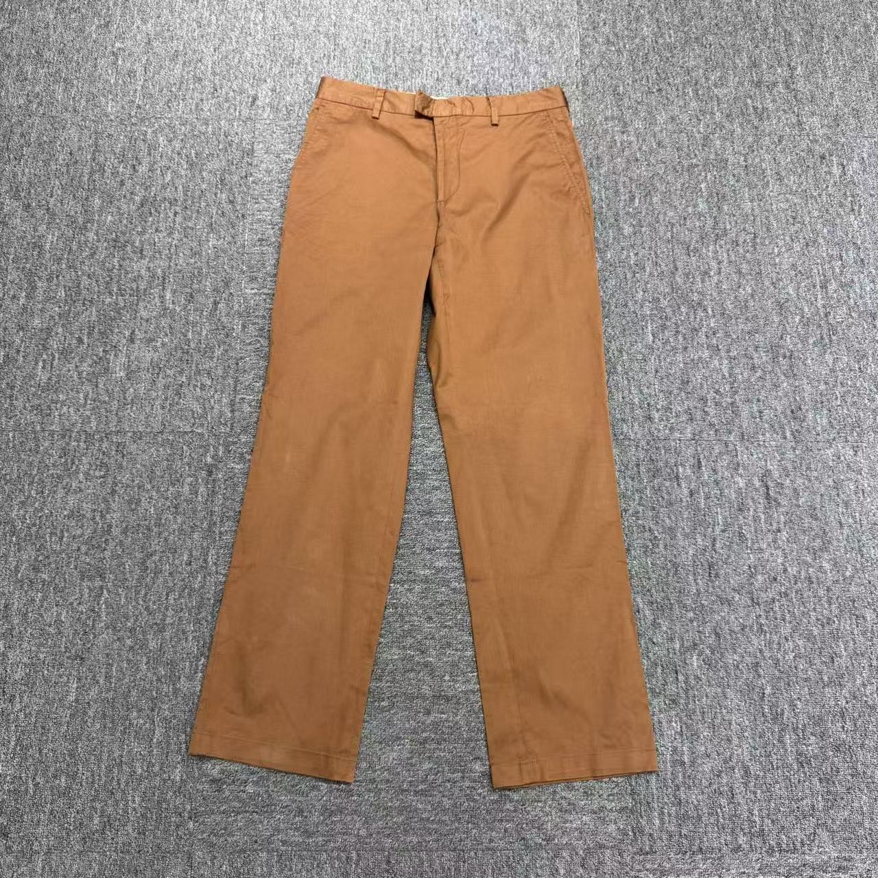 95新 FERRAGAMO/菲拉格慕 棕色牛仔裤/46码/17589