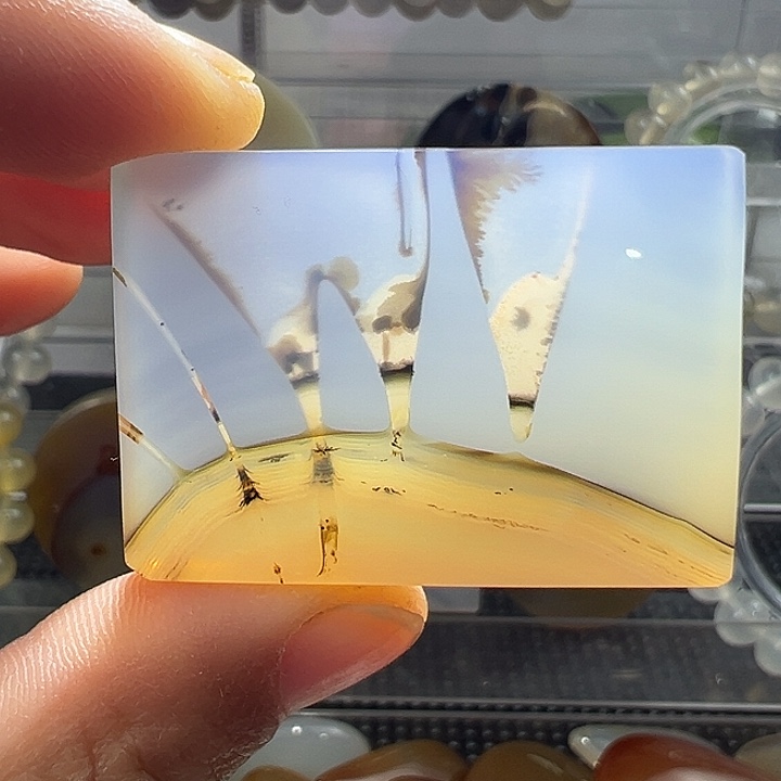 玛瑙/玉髓未镶嵌颈饰