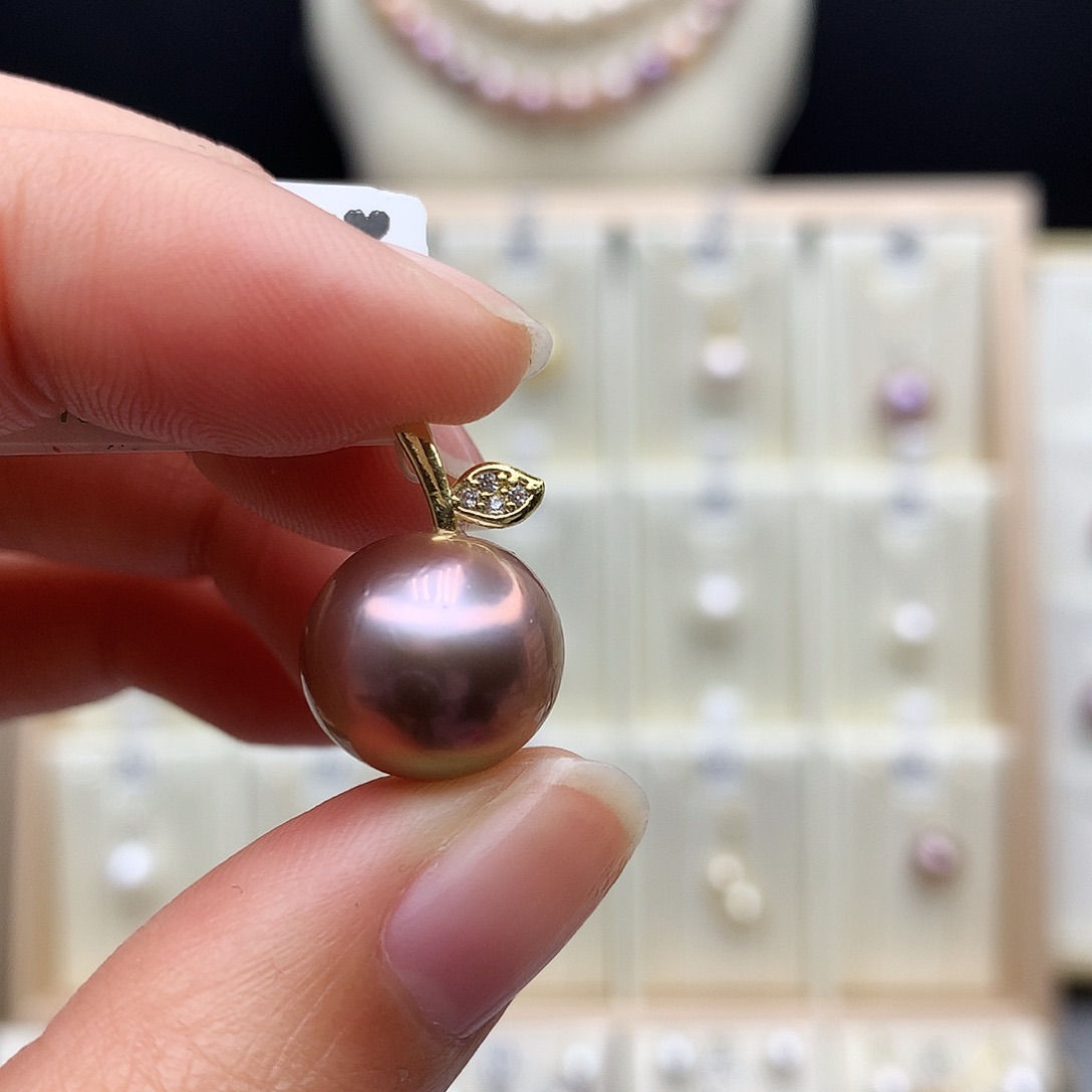 合金淡水珍珠颈饰