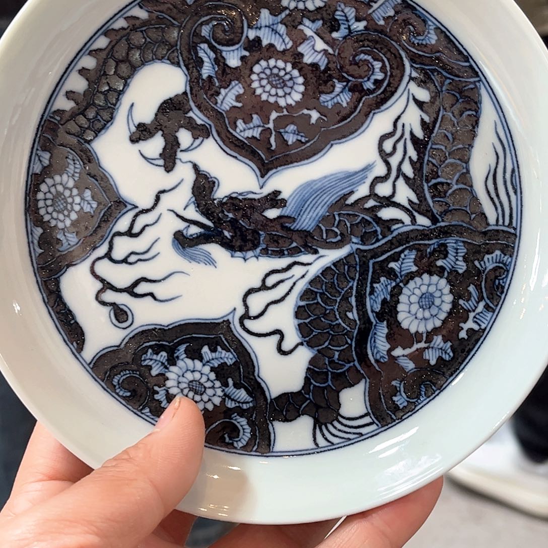 杯花***?青花瓷器青花瓷器