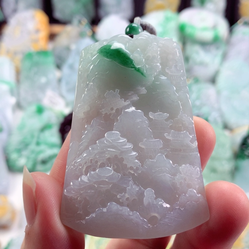 【闪购商品】翡翠吊坠(不含链)未镶嵌