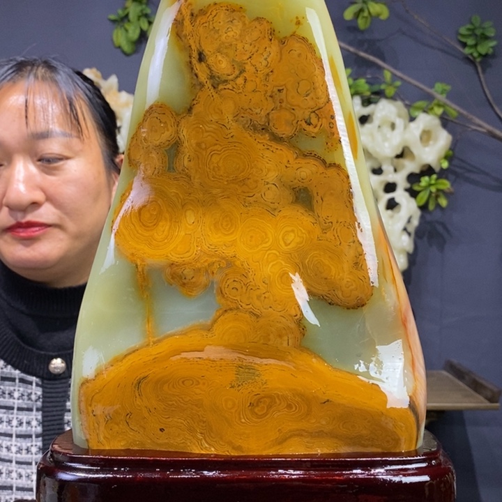 石材精品古青石摆件