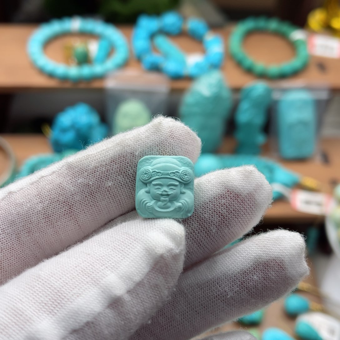 绿松石未镶嵌配饰