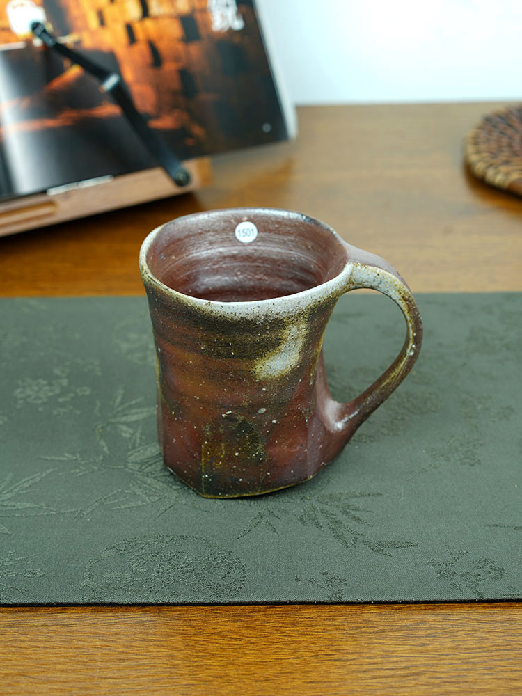 伊禾集物 日本备前烧手工匠人 柴冈祐太 马克杯 咖啡杯 1501#
