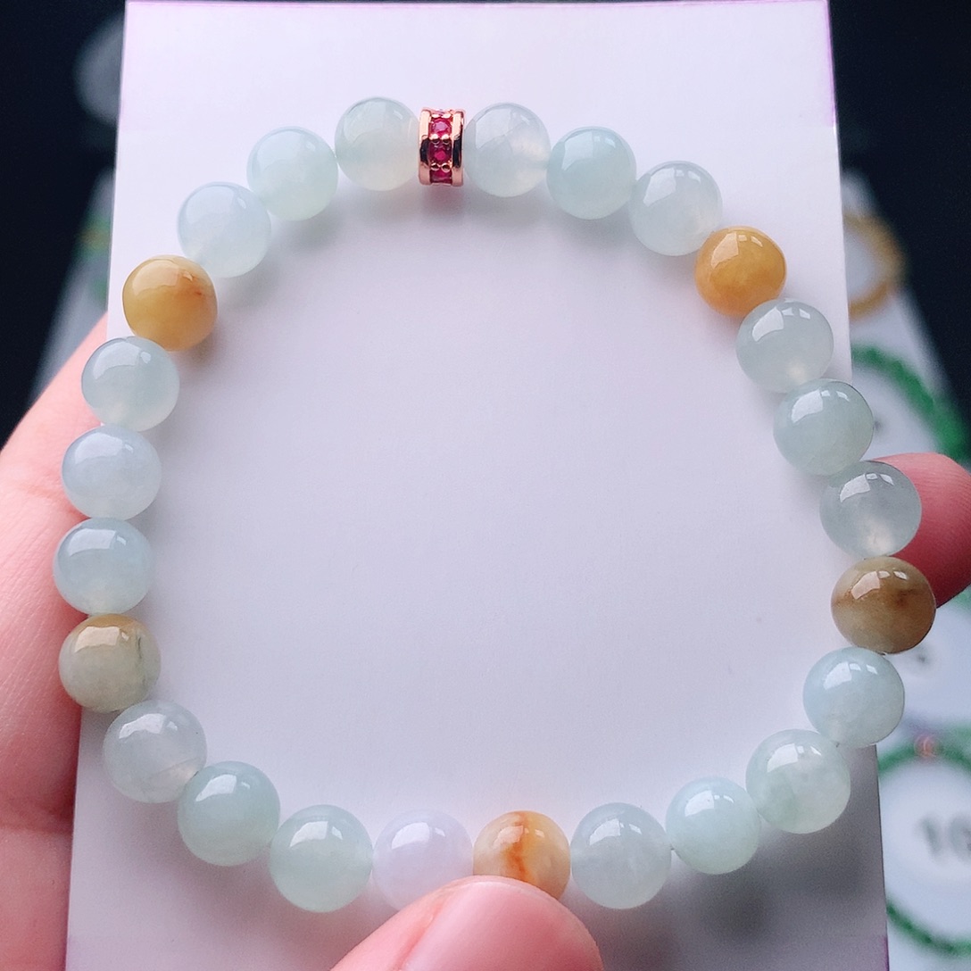 未镶嵌手串翡翠翡翠