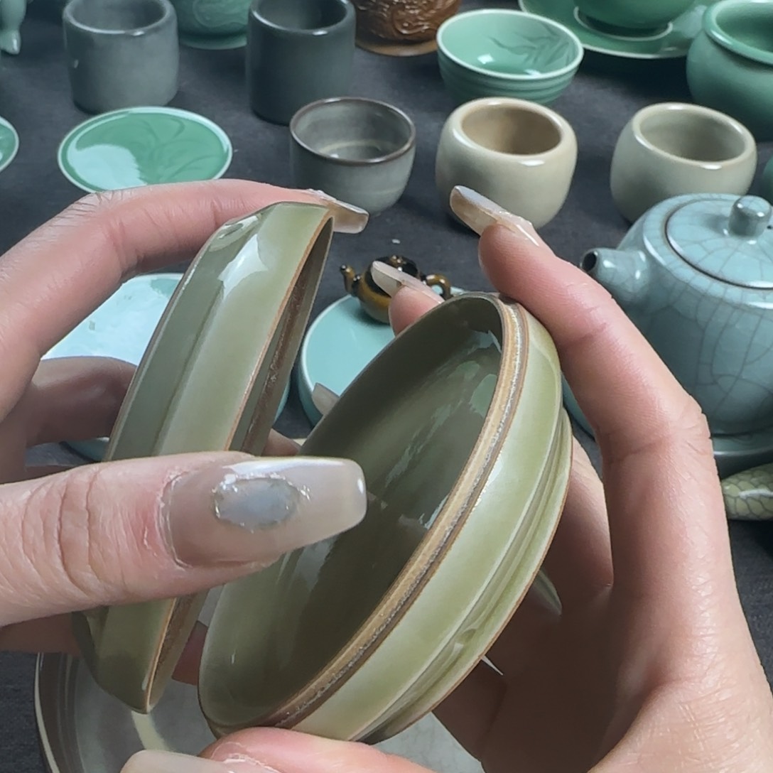 玛**措小叶玩泥巴手工茶器