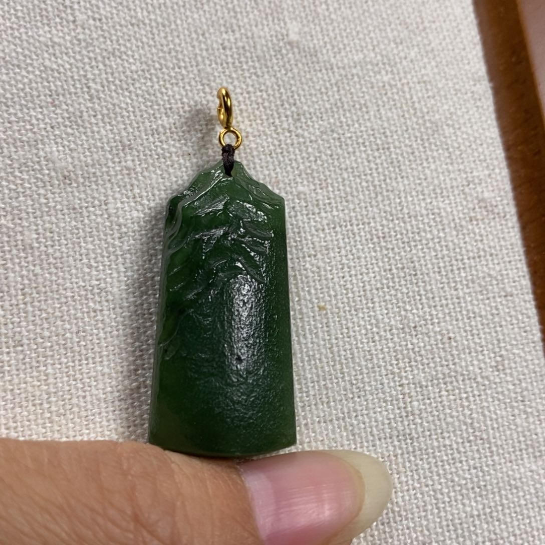 吊坠(不含链)未镶嵌和田玉?**贴定制