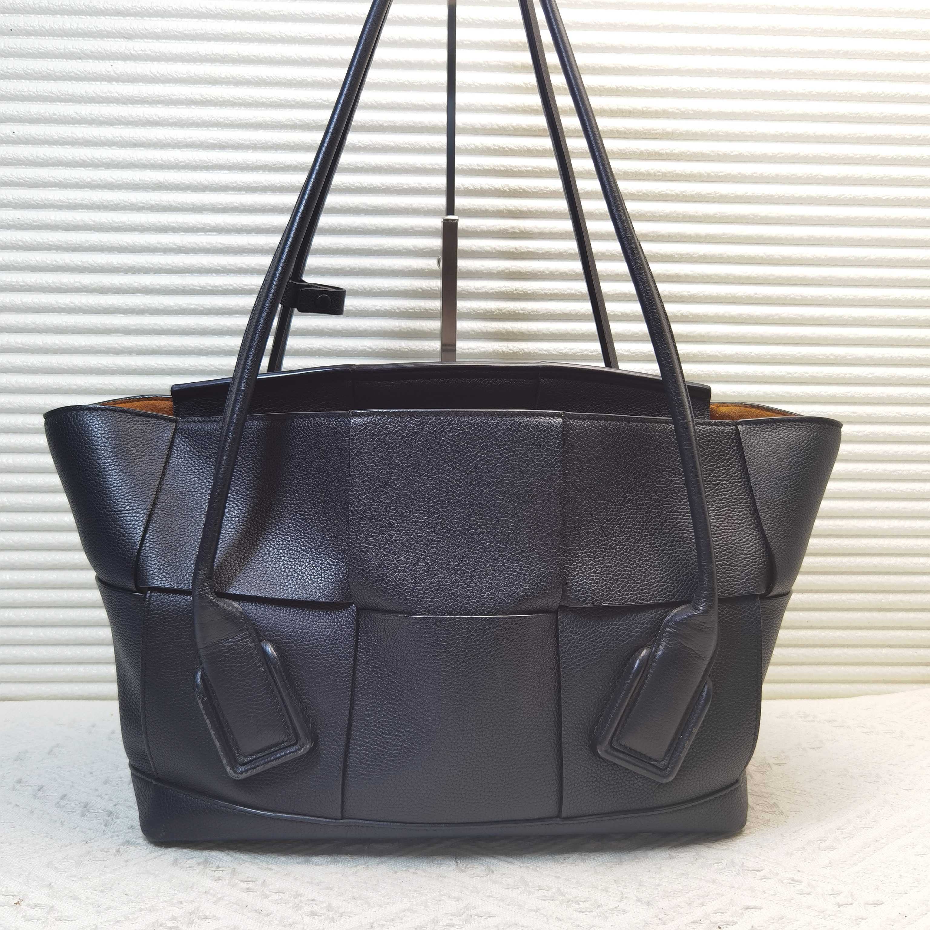 95新 BOTTEGA VENETA/葆蝶家 BV葆蝶家 arco 编织包手提包单肩包