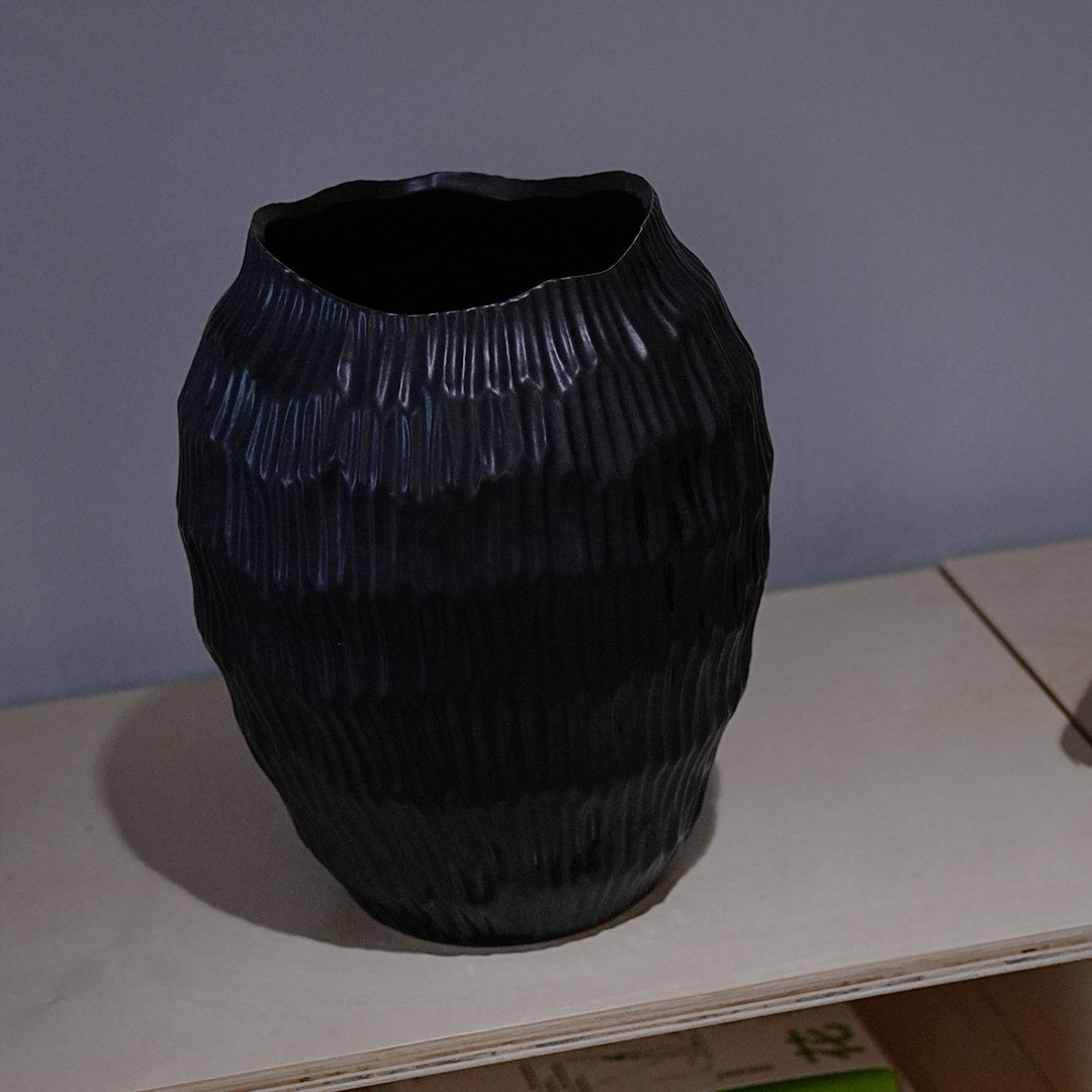 疏影•玲珑花瓶北欧侘寂风复古艺术花瓶客厅餐桌插花高级感摆件