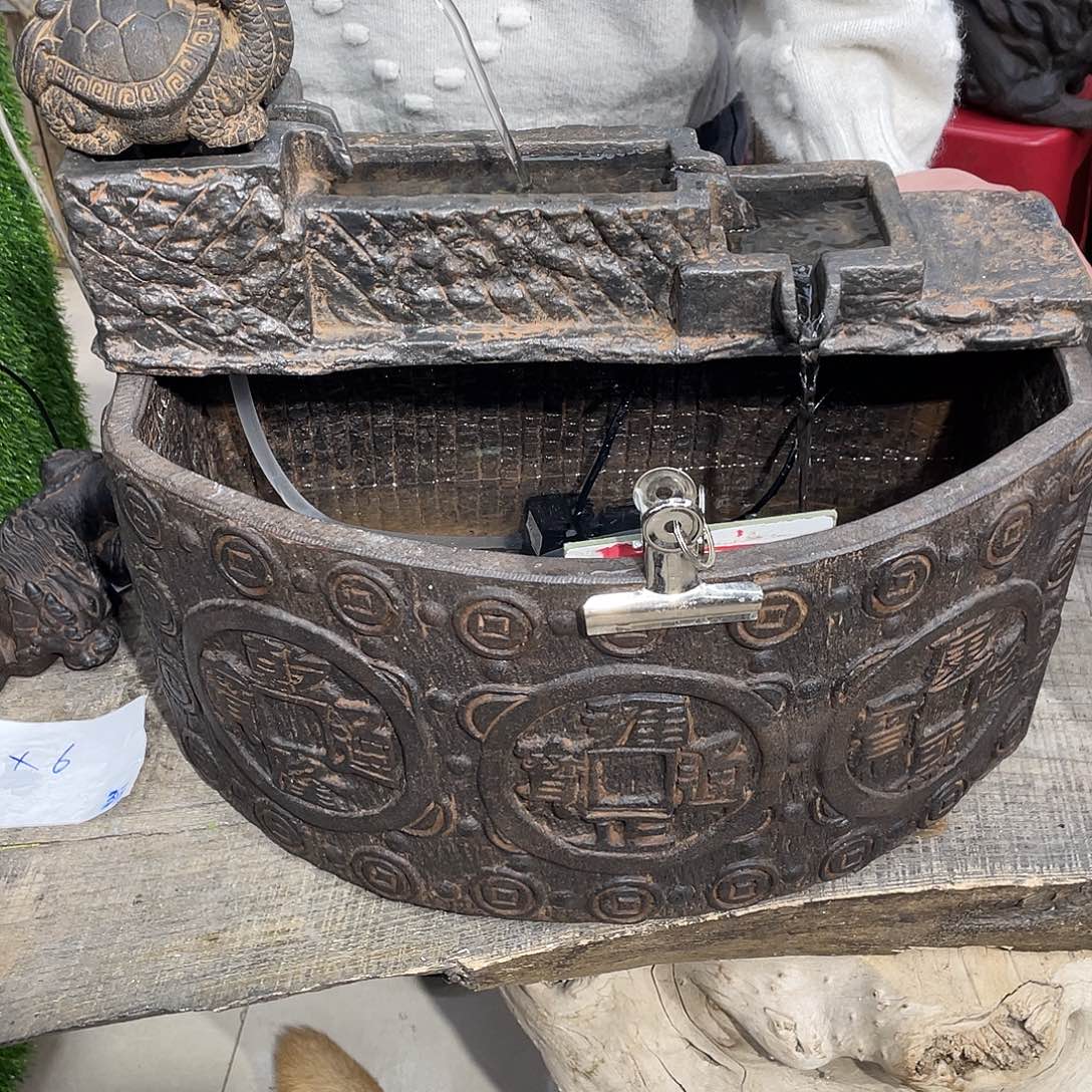 花盆流水摆件花盆