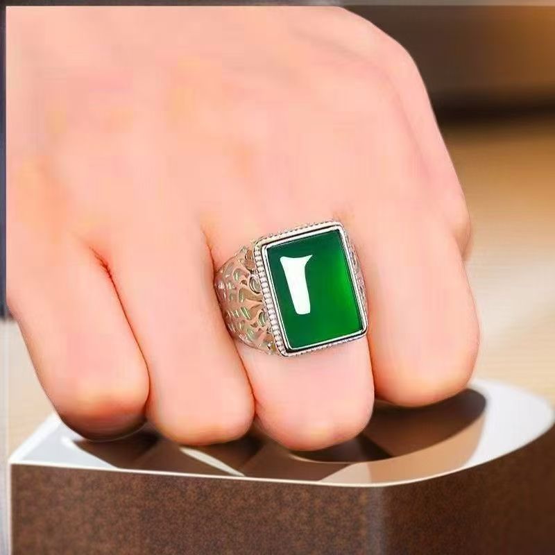  JZ-102 新款百搭方块戒子男女可佩戴 