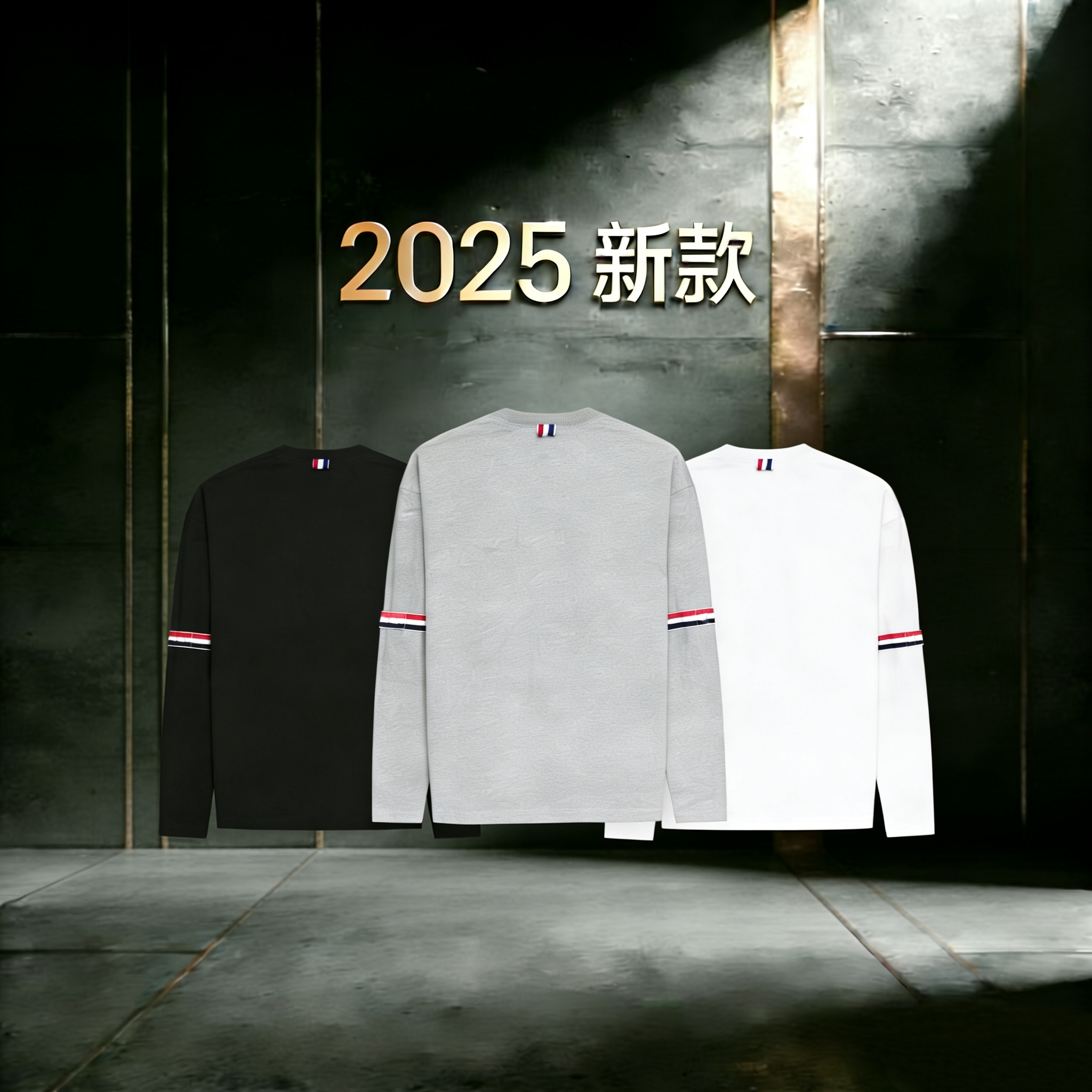 BREAK媛姐【织带款】套头长袖圆领套头款常规秋冬女同款A306