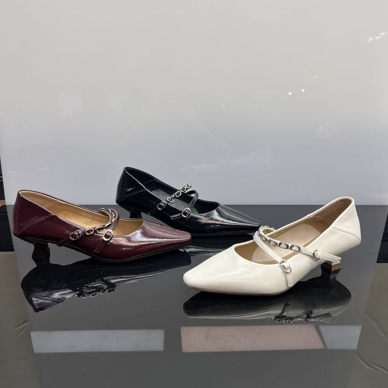 夏季新款时尚低根浅口女士单鞋休闲女尖头凉鞋 X 检 508