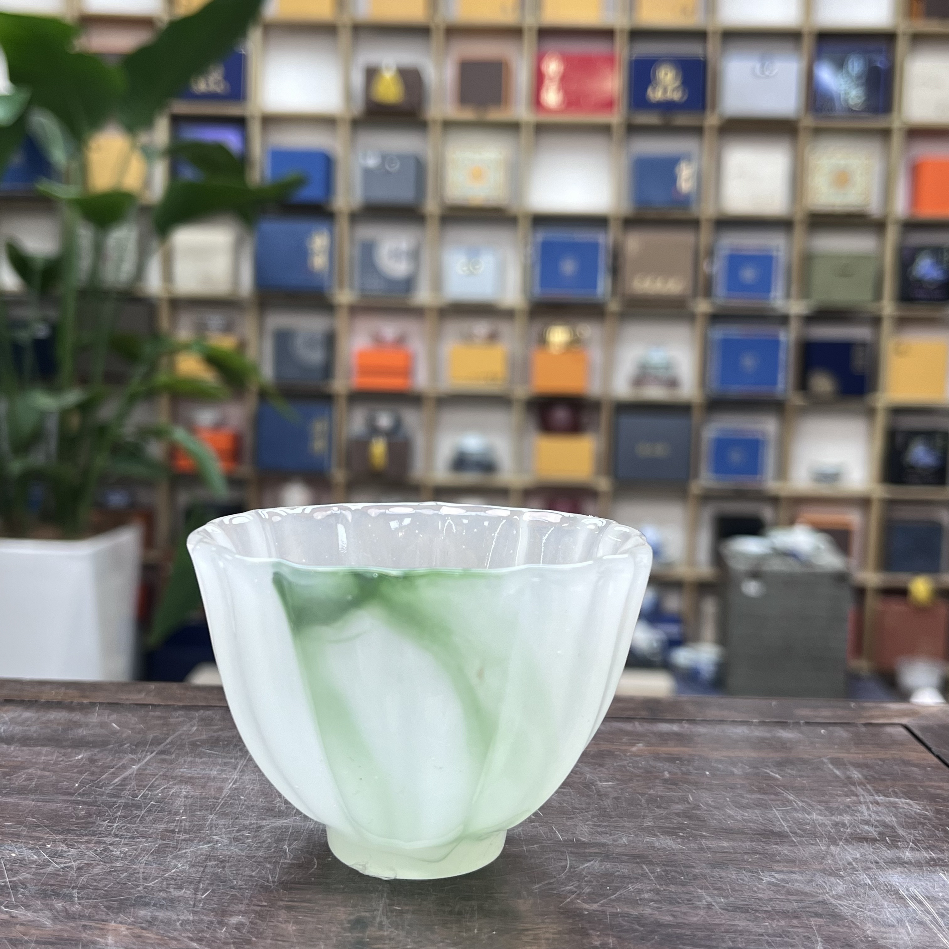 花口飘绿琉璃-220（众）