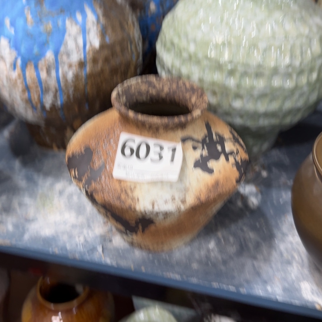 摆件景德镇高温花瓶编码6031高17口6默认无孔