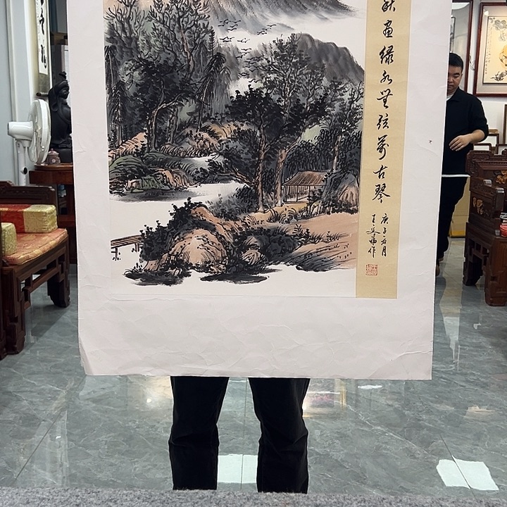国画收藏了一个很久很久的小
