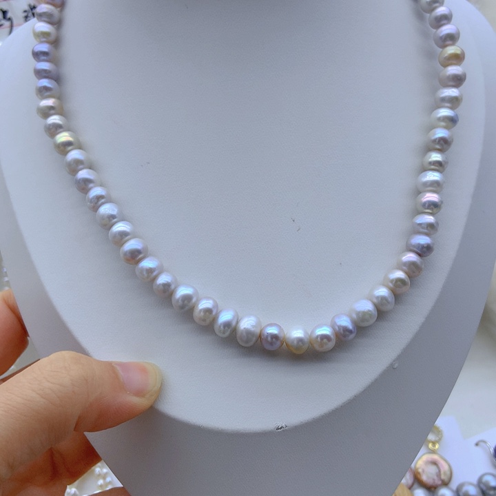 淡水珍珠颈饰未镶嵌