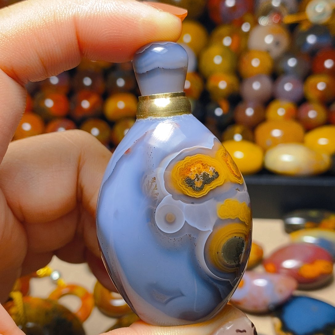 未镶嵌颈饰玛瑙/玉髓