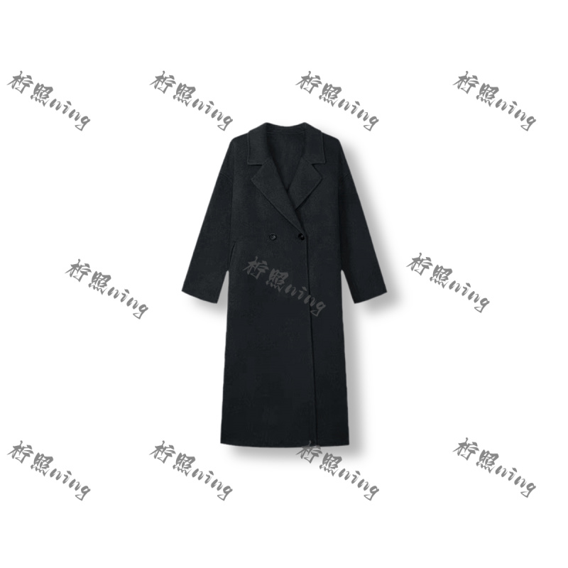 *照照新款秋冬韩系潮流中长款绵羊毛大衣【25DY122】（605）