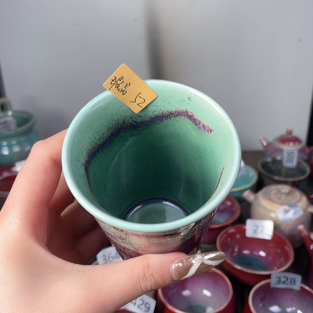 摆件钧瓷窑变精品摆件