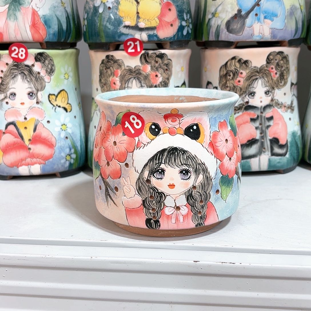 紫砂花盆手工花盆默认微瑕12/11