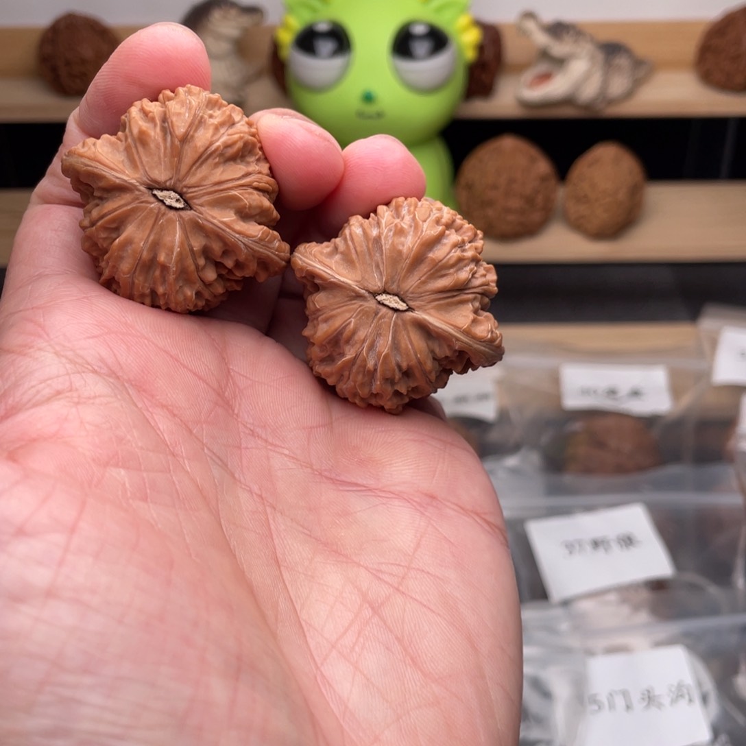 文玩核桃把件什****生38尺全品山地磨盘