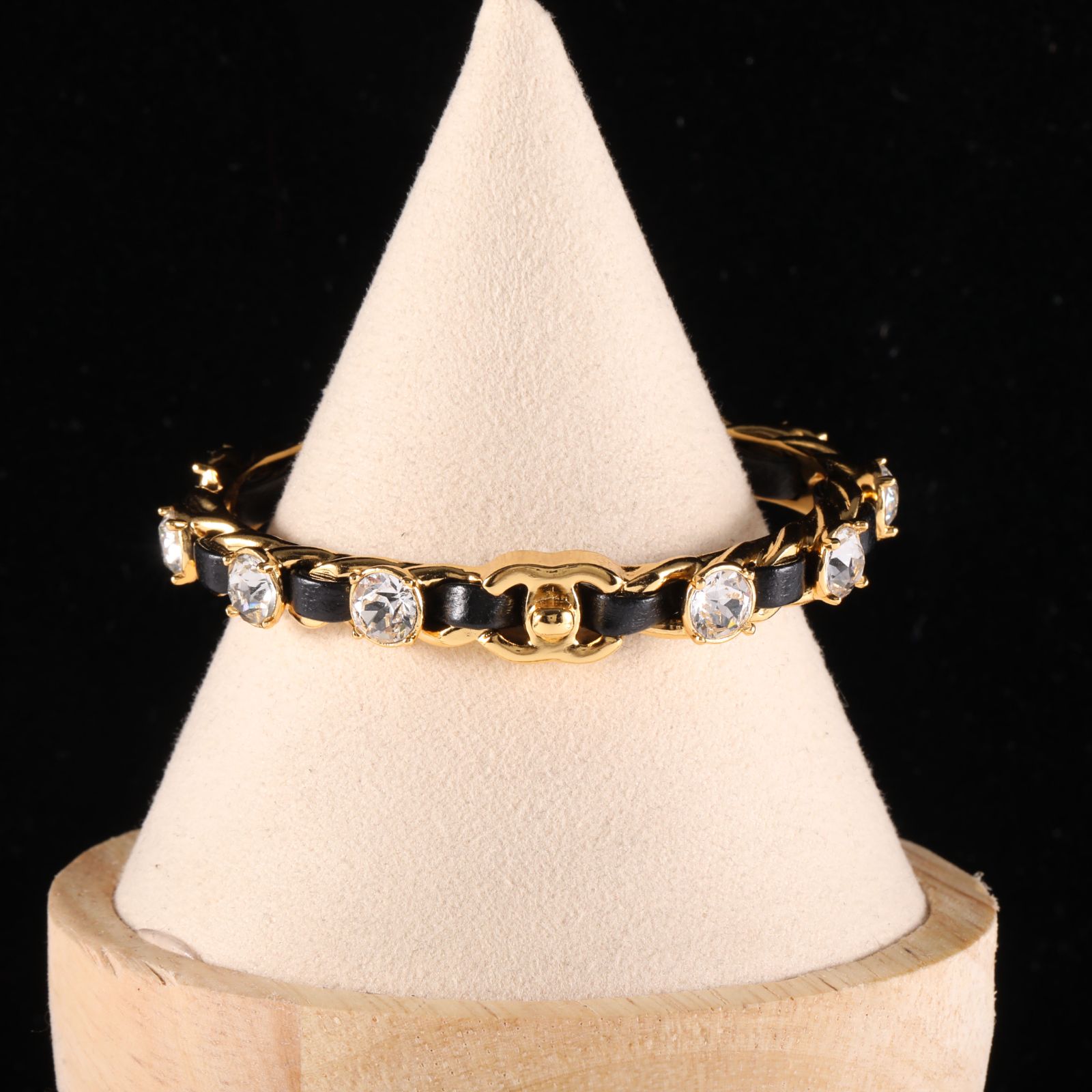 99新 Chanel/香奈儿 【可玉Keyu】书包扣 皮穿链 开口P235806425