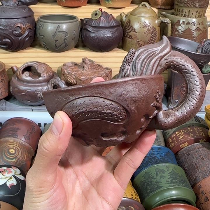紫砂茶杯宜兴紫砂