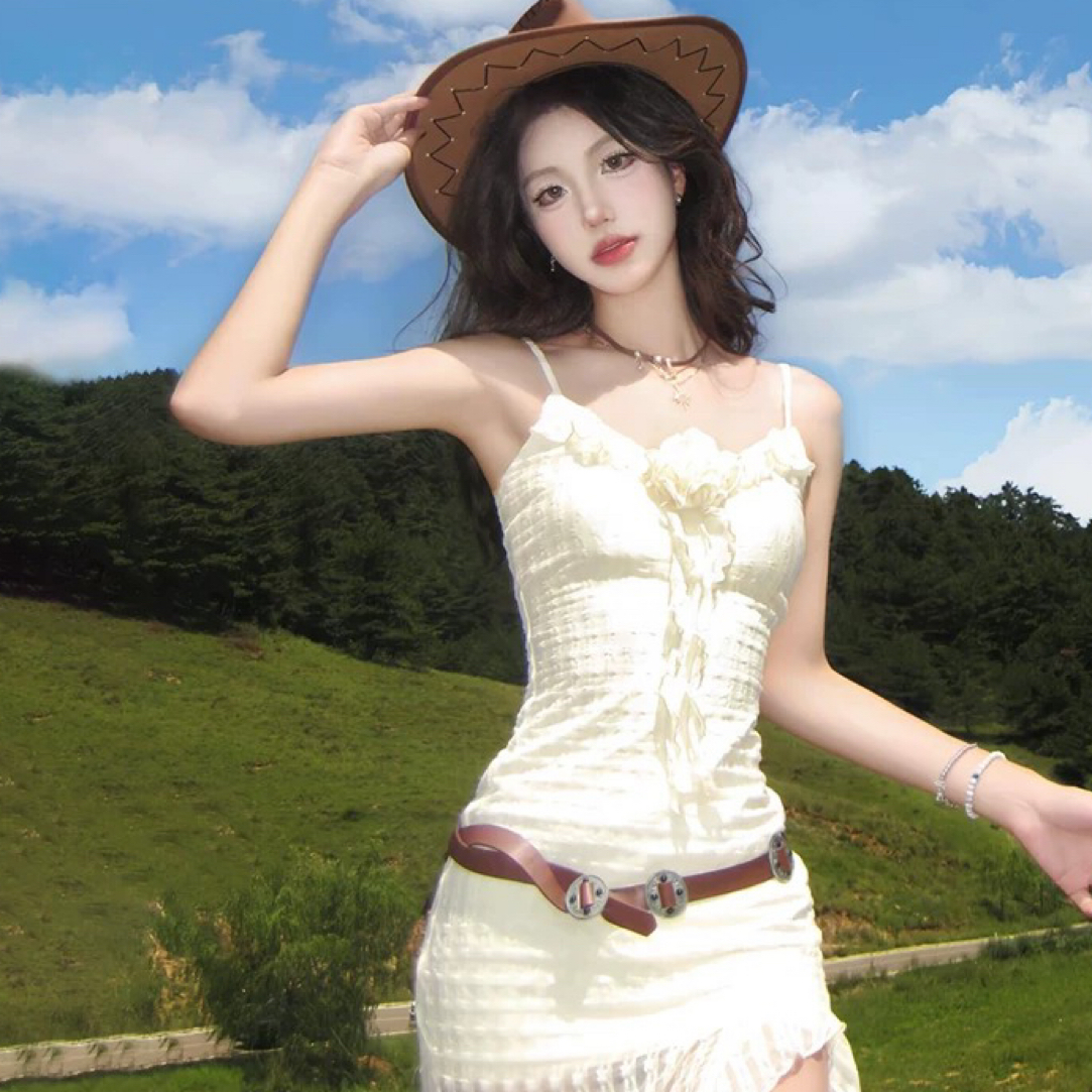 欲辣妹纯欲辣妹千金名媛性感显瘦上衣连衣裙套装女（备注编码）