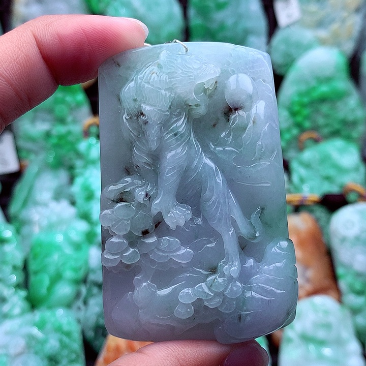 翡翠吊坠(不含链)未镶嵌