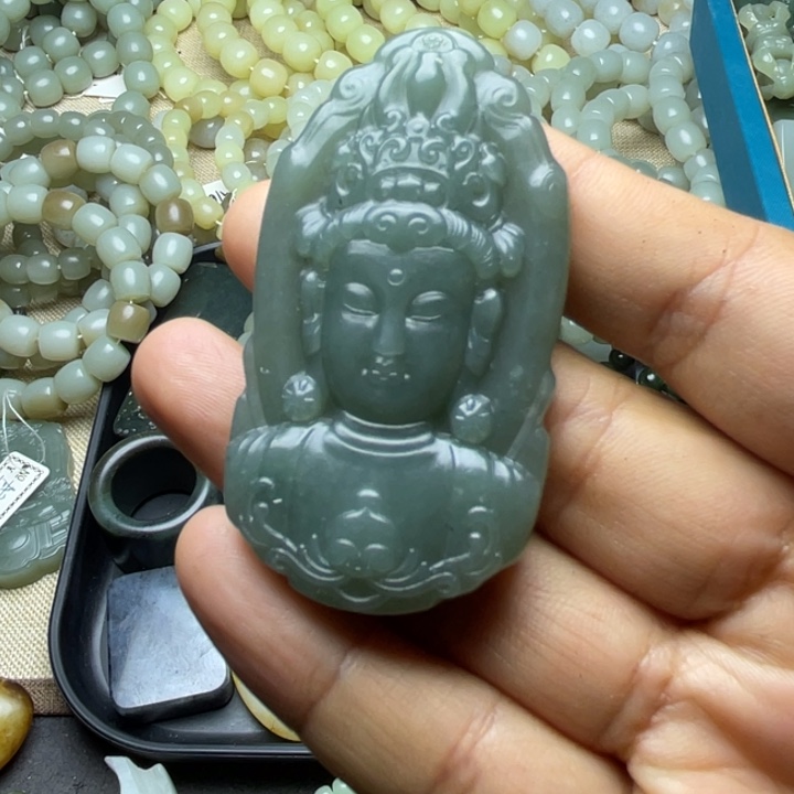 未镶嵌和田玉珠宝半成品