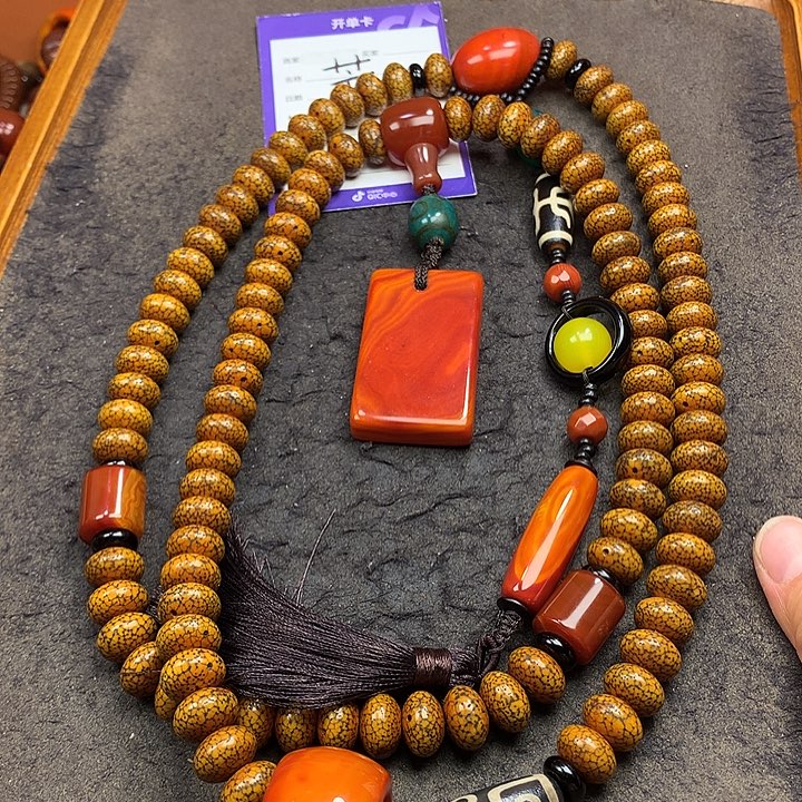 玛***超星月菩提吊坠脖挂