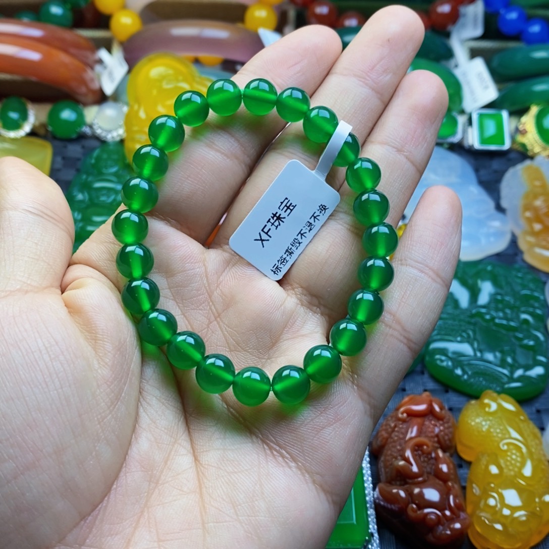 *****玛瑙/玉髓未镶嵌手链
