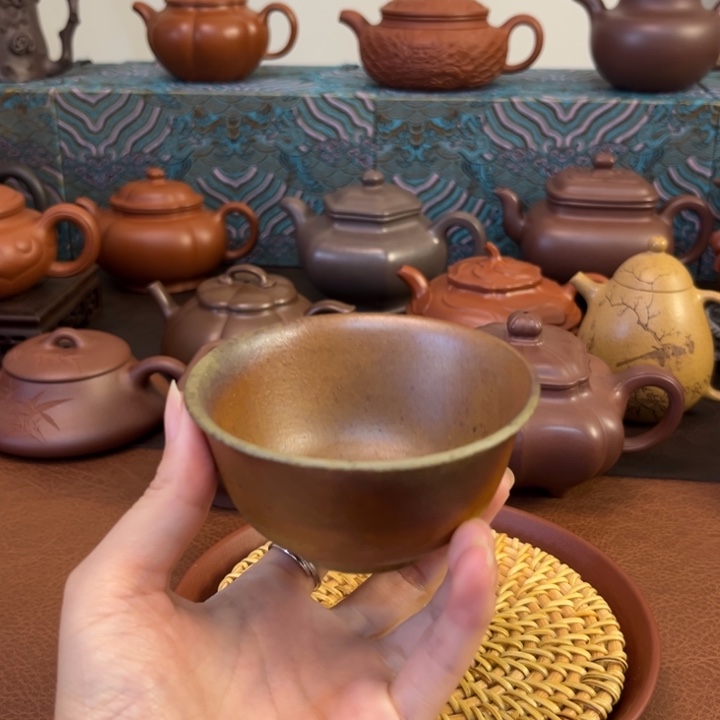 茶壶紫砂主人杯柴烧老青段