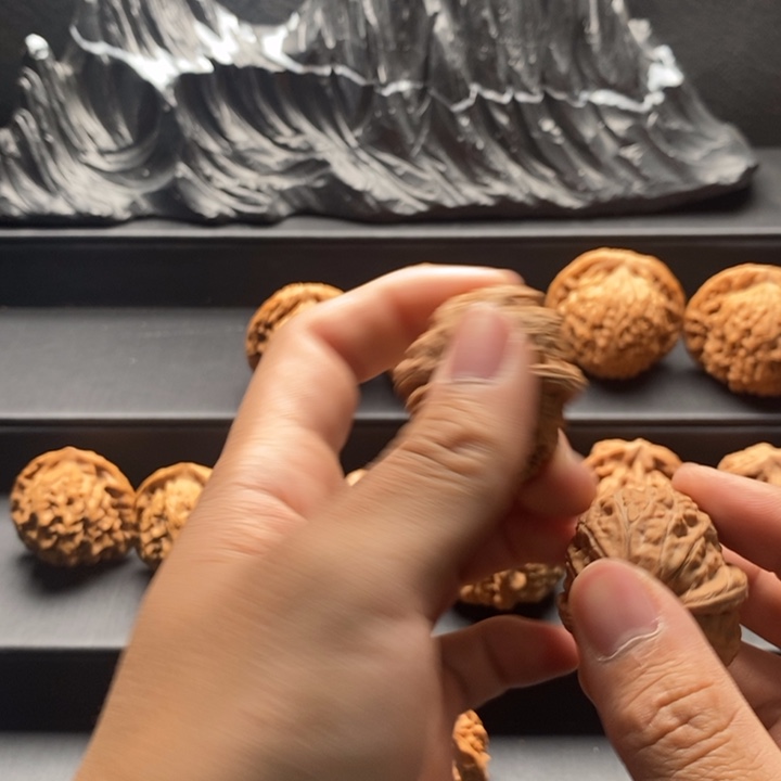 贰***士吊坠文玩核桃元宝