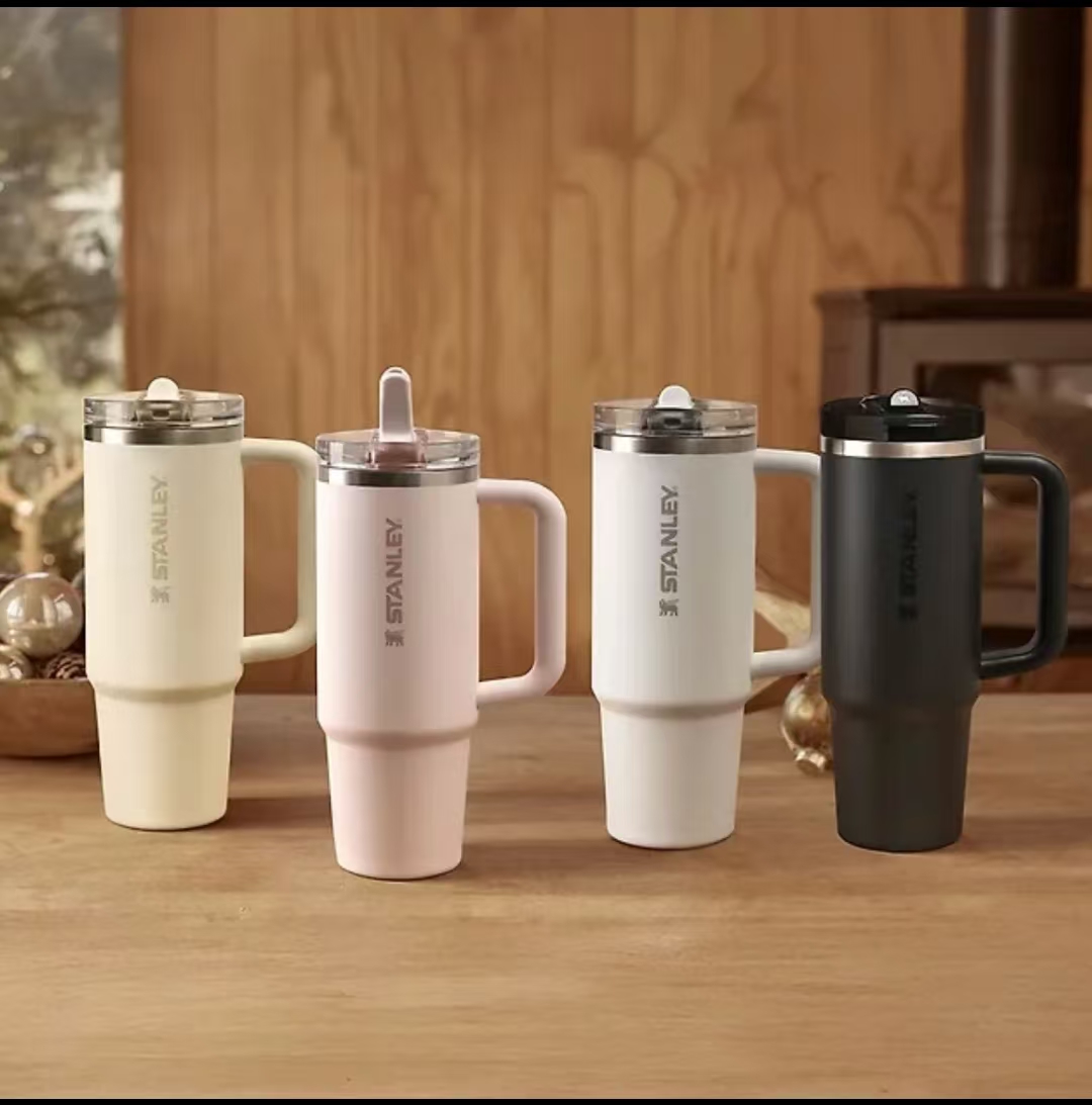 【孤品防漏*馆】不支持退换STANLY不锈钢真空吸管水杯大容量保温杯