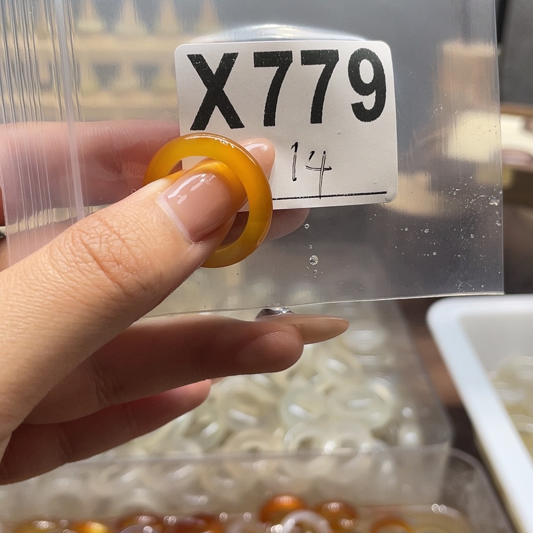 玛瑙/玉髓未镶嵌戒指779