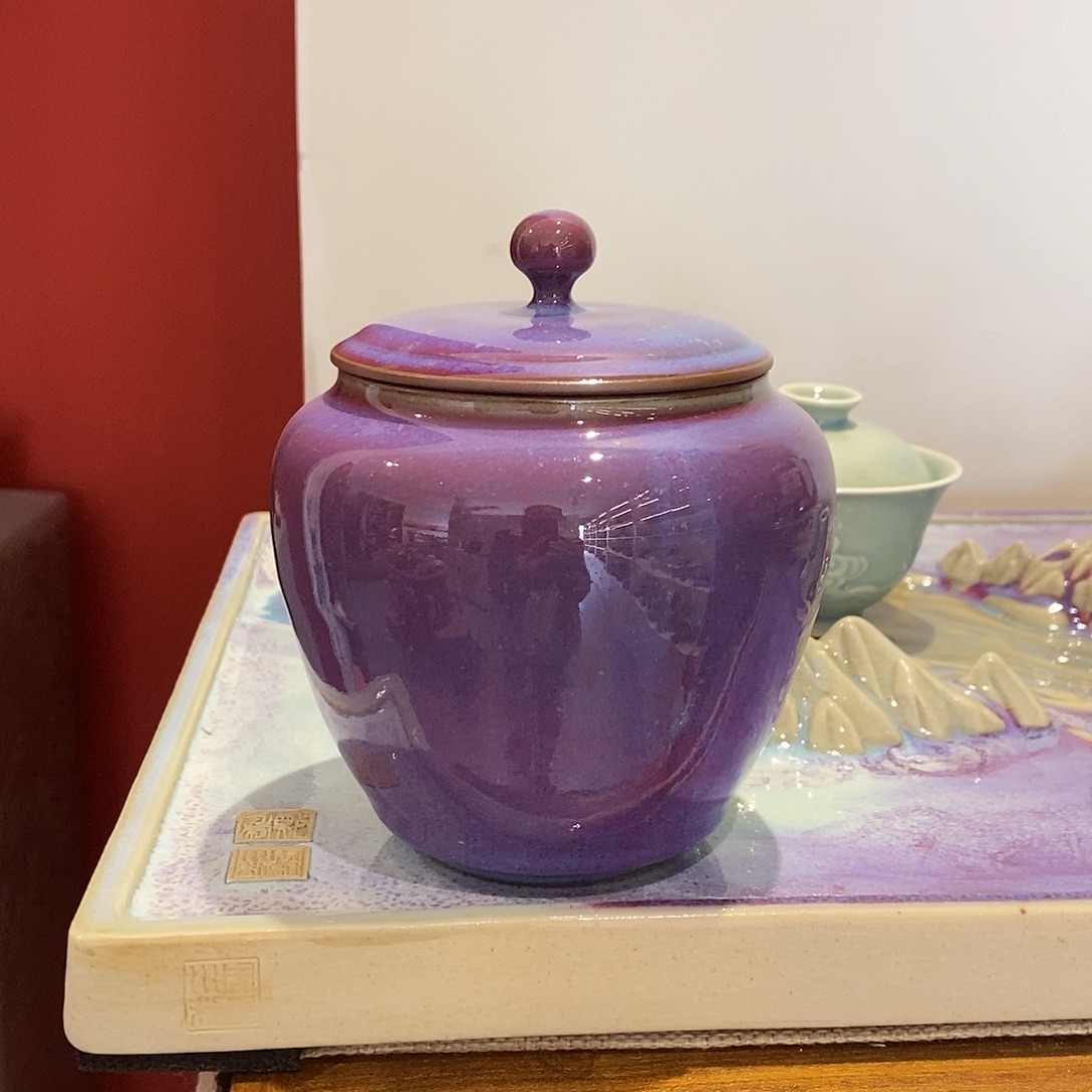 用***7摆件陶茶罐11111111