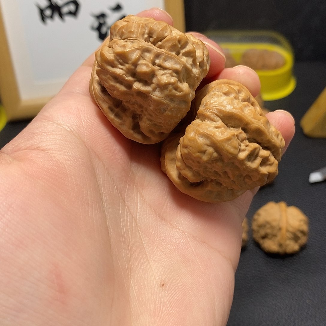 文玩核桃把件三****山蛤蟆