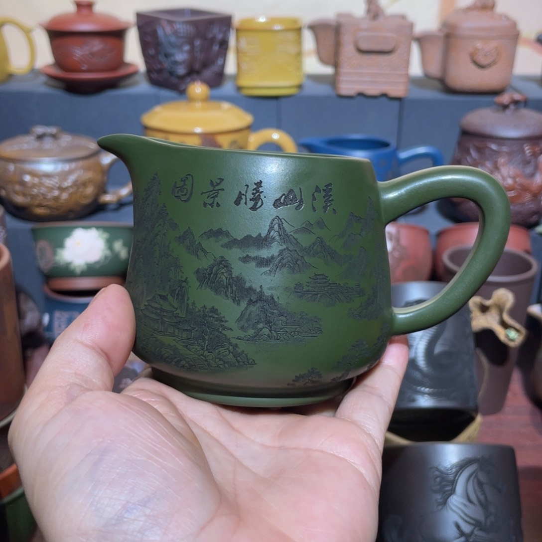 原矿紫砂手工主人杯