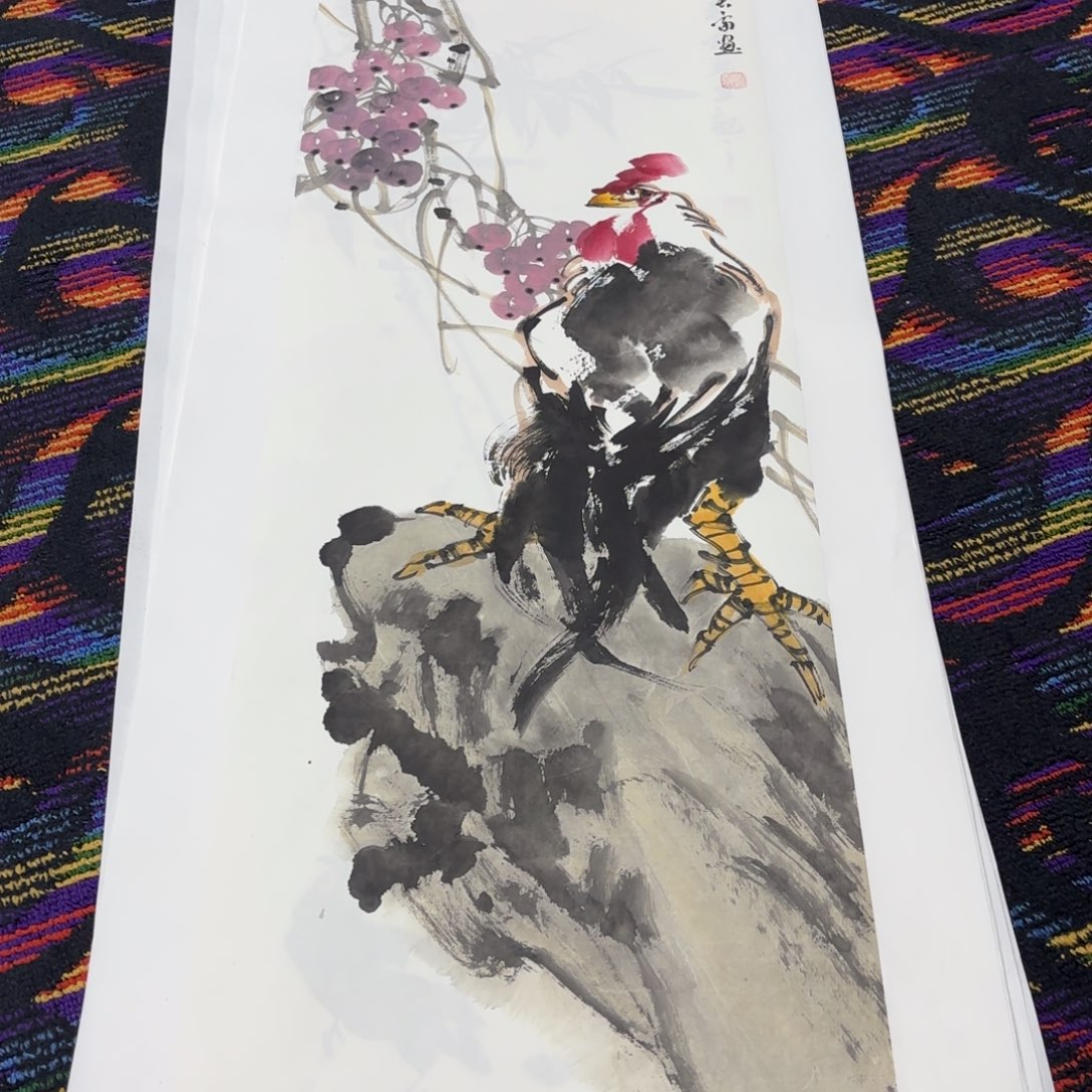 国画国画老师作品刘